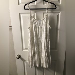 Cece spaghetti strap baby doll dress